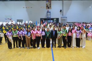 คณะพยาบาลศาสตร์และวิทยาการสุขภาพ ร่วมพิธีเปิดการแข่งขันกีฬาภายในโรงเรียนสาธิต “PBRU Starlympic Games 2nd”
