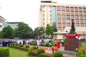 คณะพยาบาลศาสตร์และวิทยาการสุขภาพ จัดพิธีถวายราชสักการะและบำเพ็ญสาธารณประโยชน์เพื่อถวายเป็นพระราชกุศล แด่ สมเด็จพระศรีนครินทราบรมราชชนนี เนื่องในวันพยาบาลแห่งชาติ