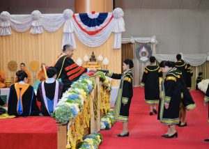 คณะพยาบาลศาสตร์และวิทยาการสุขภาพ มหาวิทยาลัยราชภัฏเพชรบุรี เข้าร่วมพิธีพระราชทานปริญญาบัตร ประจำปีการศึกษา 2566