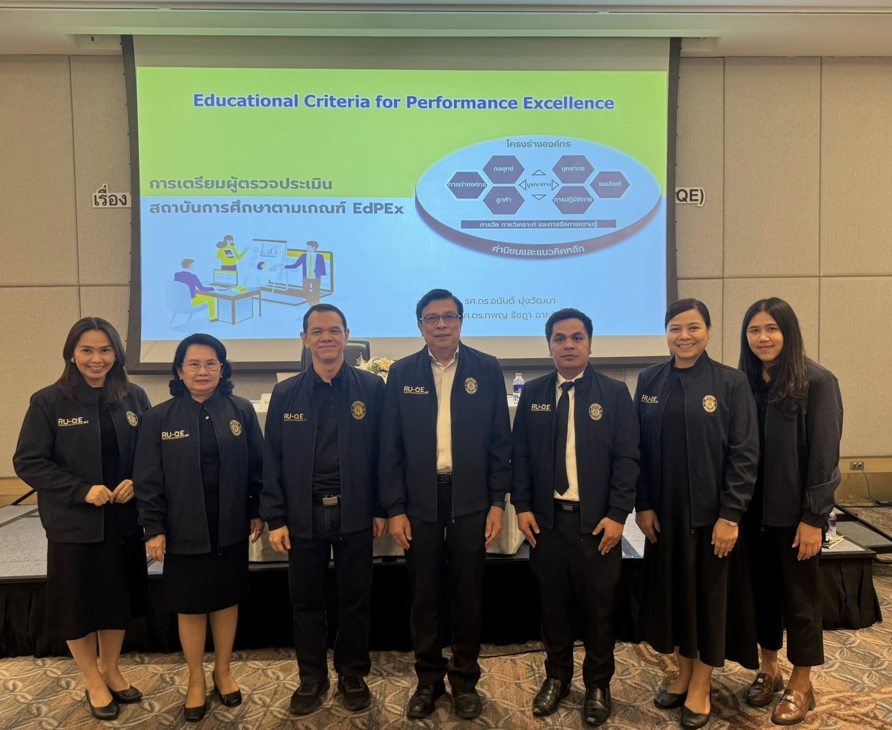 คณะพยาบาลศาสตร์และวิทยาการสุขภาพ เข้าร่วมการอบรมเชิงปฏิบัติการ “เกณฑ์ประกันคุณภาพการศึกษา กลุ่มมหาวิทยาลัยราชภัฏ (RU-QE)” รุ่นที่ 2