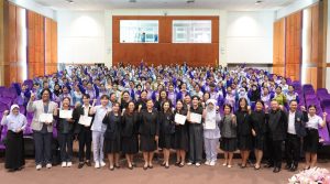 คณะพยาบาลศาสตร์และวิทยาการสุขภาพ จัดกิจกรรมปลุกพลังใจ เติมพลังรู้ สู่ใบประกอบวิชาชีพ “NPT License Booster Power Pass All”